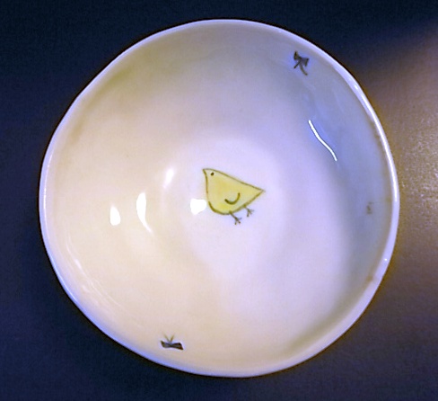 Kotori Series bowl from the top